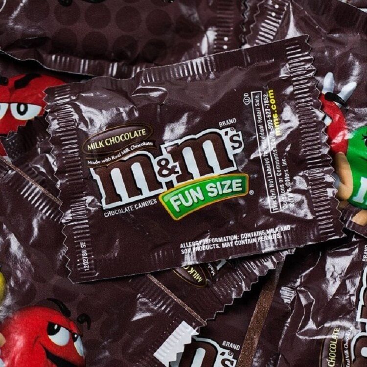 M&M Fun Size 5 LB Bag  SweetServices.com Online Bulk Candy Store